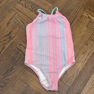 Hatley Pink and Blue Striped Swimwear